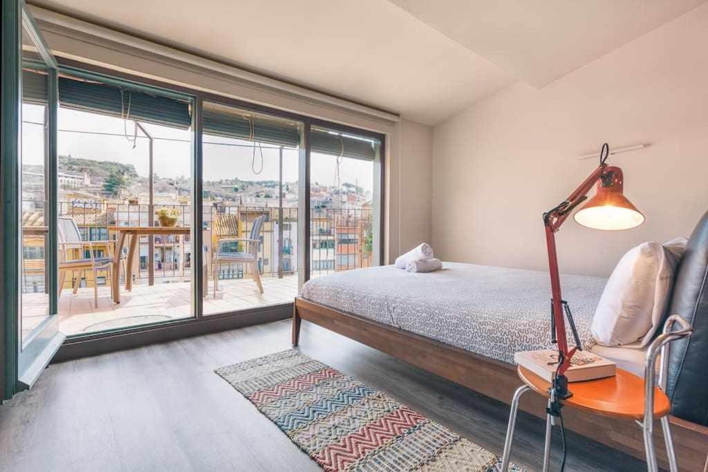 Sleep & Stay Luxury Top Floor Apt With Terrace Girona Kültér fotó