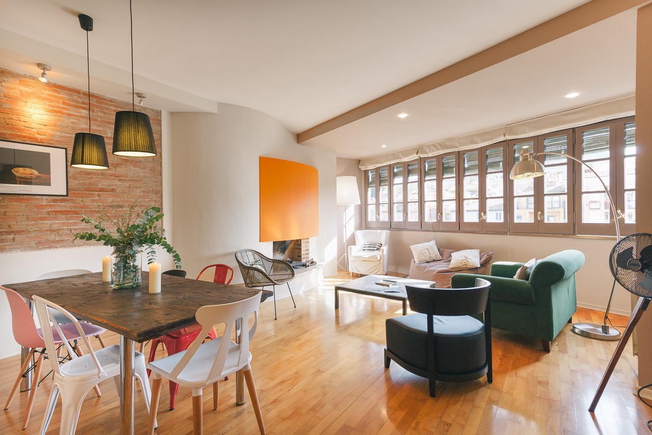 Sleep & Stay Luxury Top Floor Apt With Terrace Girona Kültér fotó